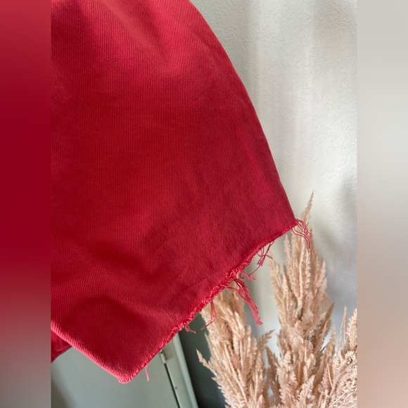 BDG Red Straight Leg Jeans - Picture 9 of 11